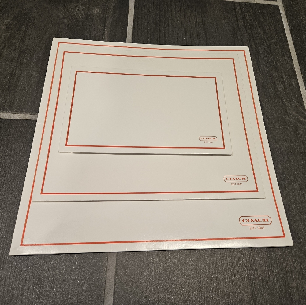 COACH SET OF 3 GIFT BOXES